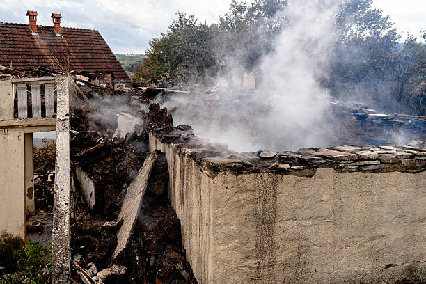 Professional Emergency Fire Cleanup technician working in Manville, NJ